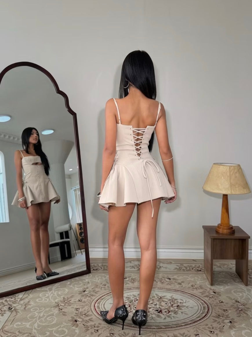Egorose Ivory Muse Dress