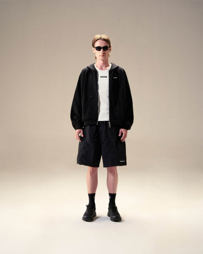 Bad Habits S-On The Go Zip Hoodie - Black