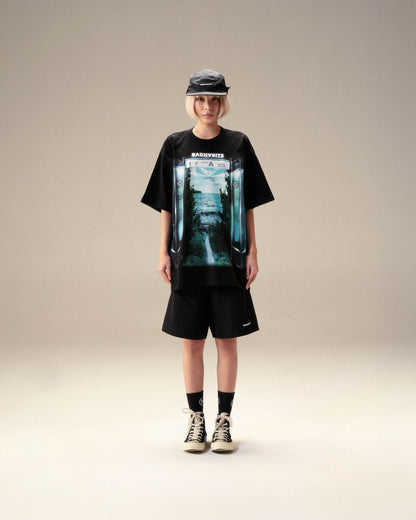 Bad Habits S-Wild Station Tee - Black