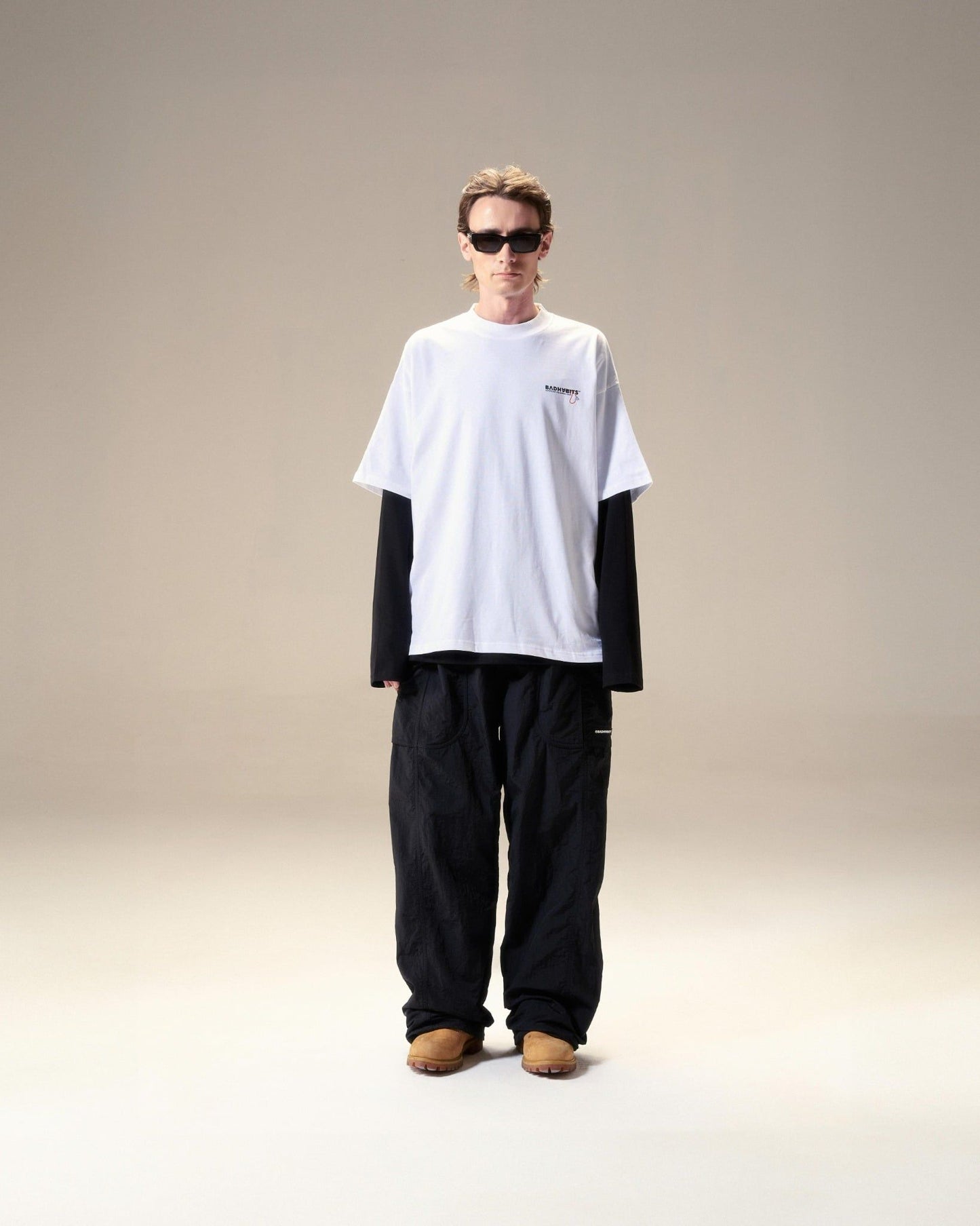 Bad Habits S-Wanderlust Gear Tee - White