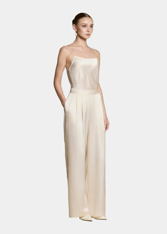 Huong Boutique Lush Silk Trousers