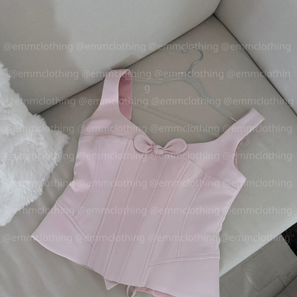 Em Clothing Pink Corset