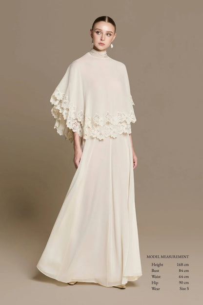 Huong Boutique Zephyr Lace Cape