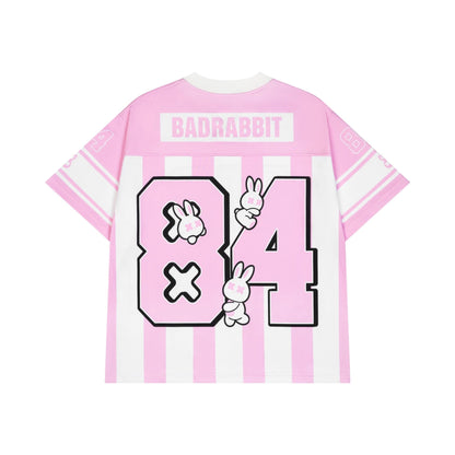 Bad Rabbit Club Baby Pink Jersey Tee