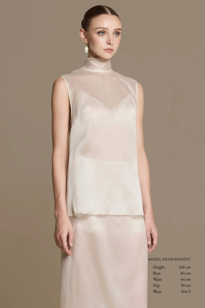 Huong Boutique Transparia Organza Top
