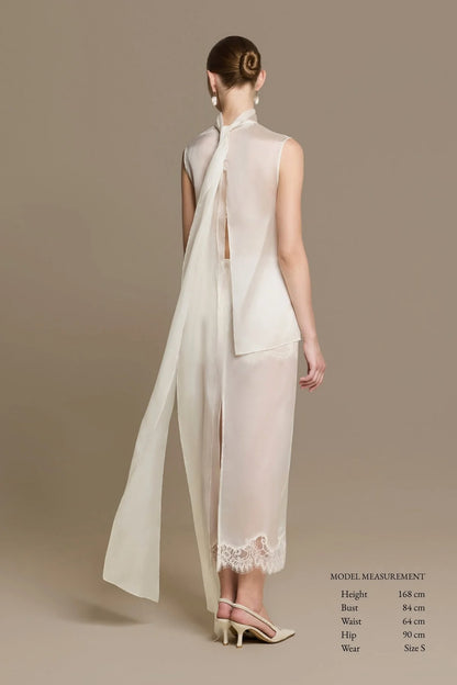Huong Boutique Transparia Organza Top