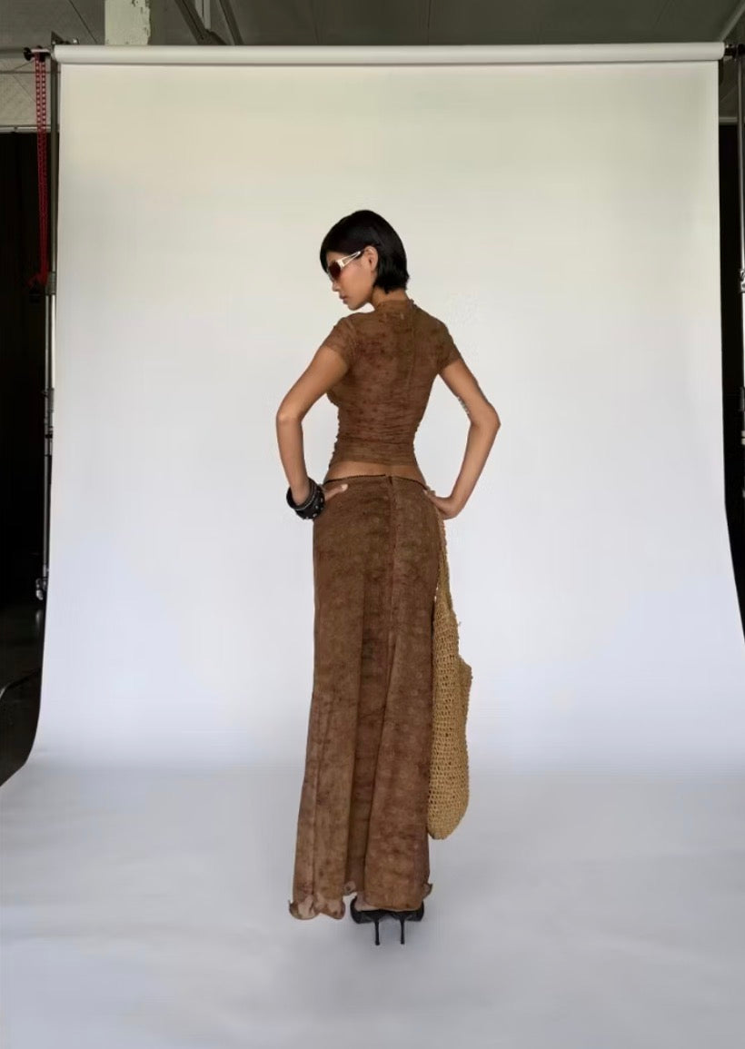 Sodope Club Brown Tender Skirt