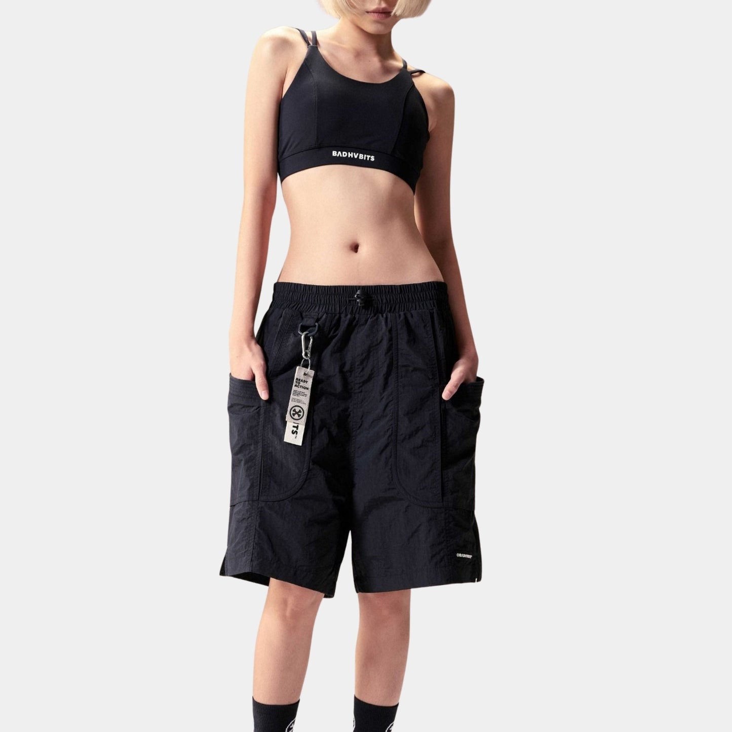 Bad Habits Supertramp Multi-Pocket Shorts