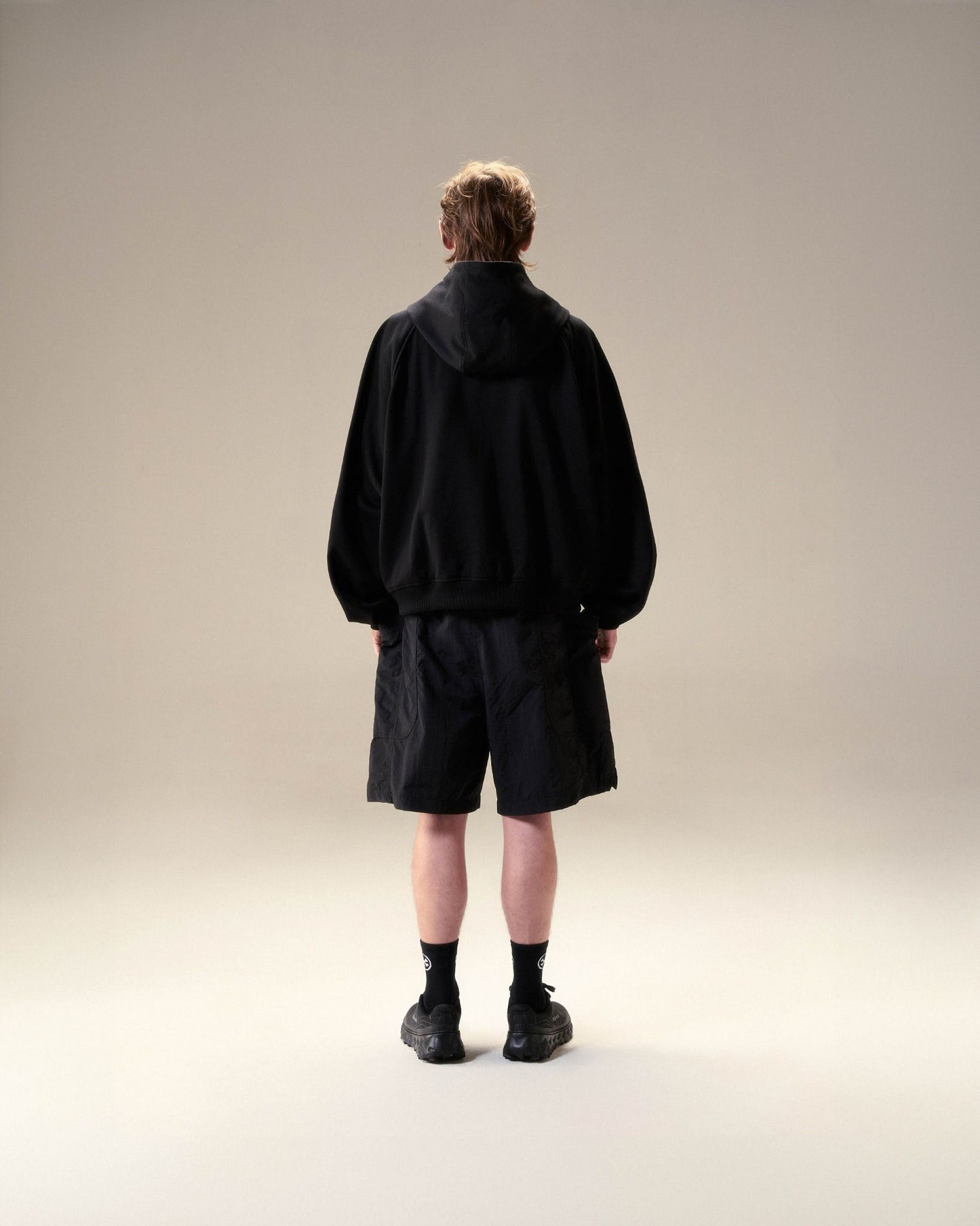 Bad Habits S-On The Go Zip Hoodie - Black