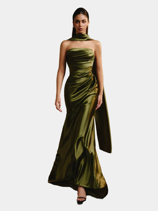 SissyNation Odile Silk Dress