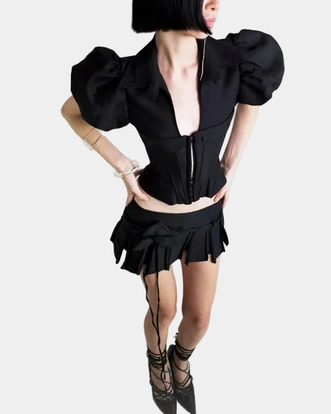 Kae Heather Blouse Corset