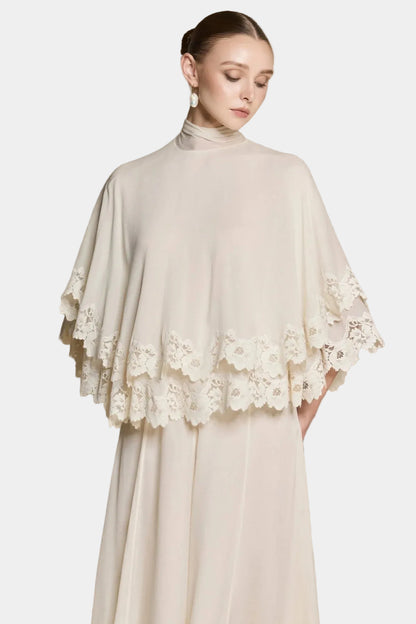 Huong Boutique Zephyr Lace Cape