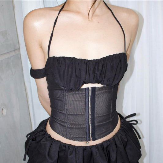 Egorose Ruffle Corset