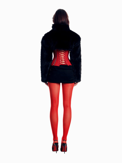 Co Tich Black Rose Jacket