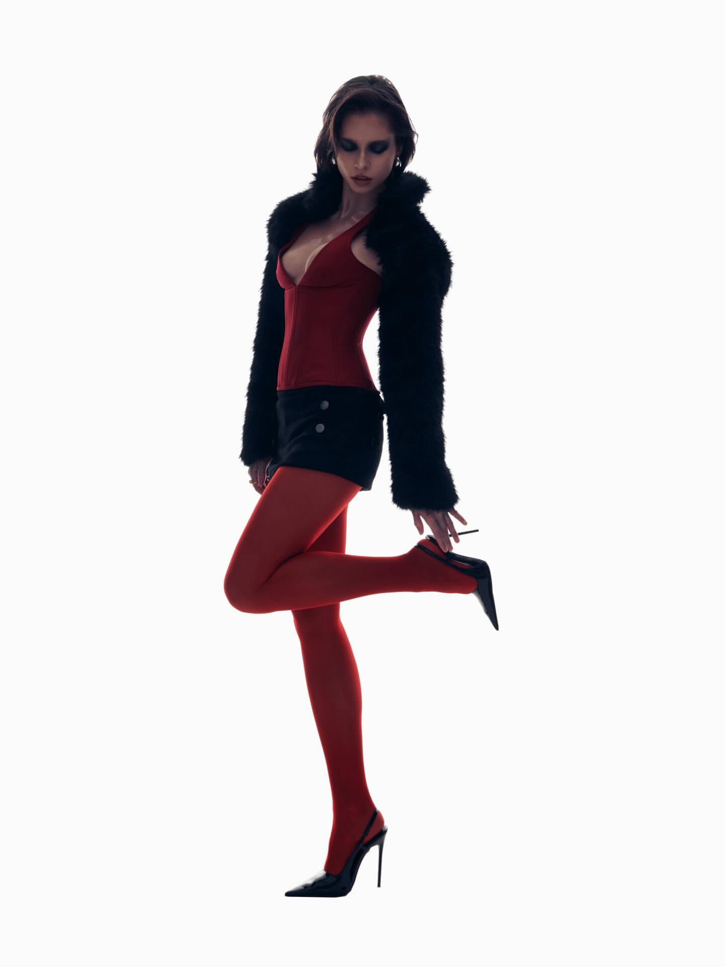 Co Tich Black Rose Jacket