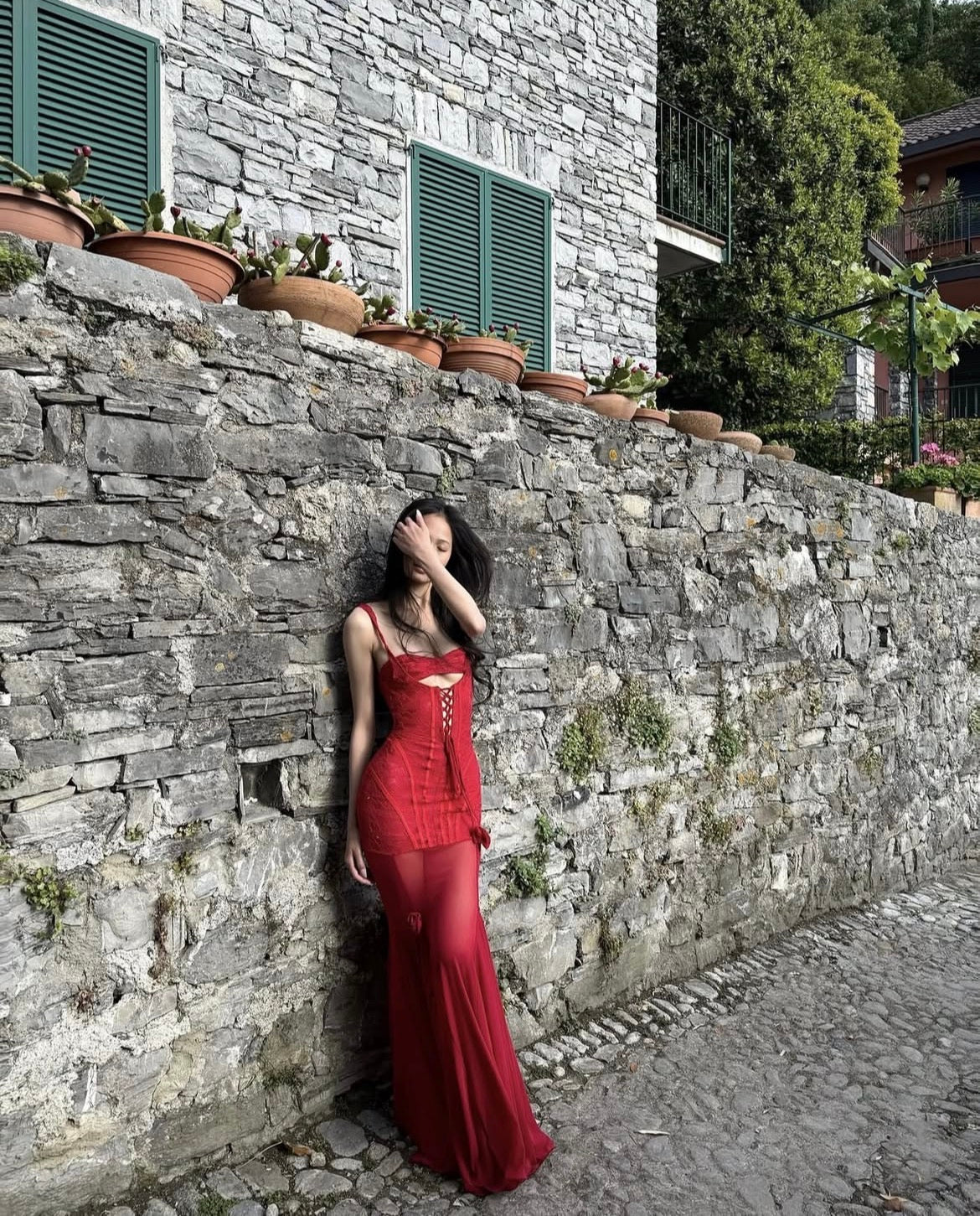 Huelleyrose Carol Dress