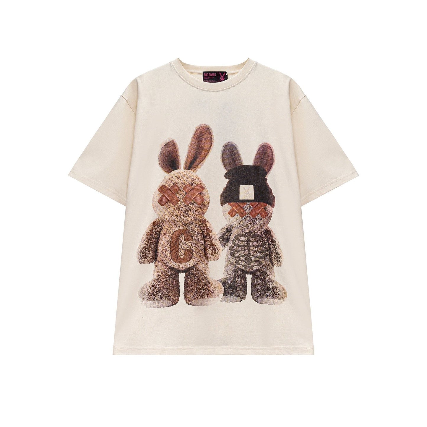 Bad Rabbit Club Couple Teddy Tee
