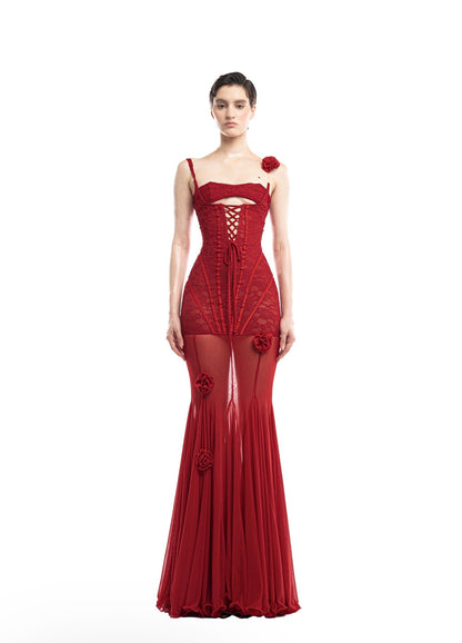 Huelleyrose Carol Dress