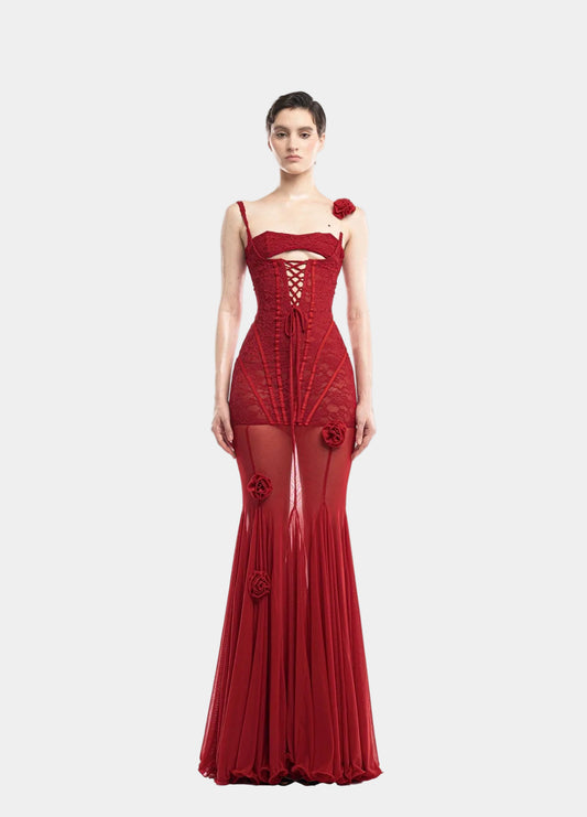 Huelleyrose Carol Dress