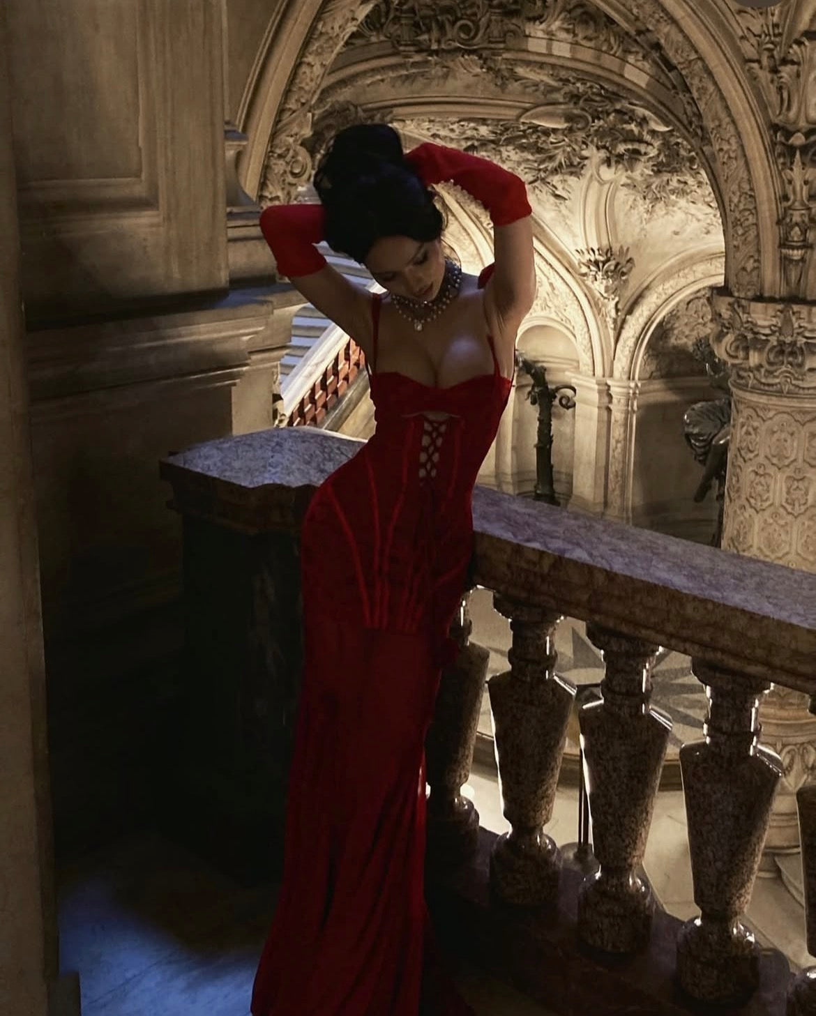 Huelleyrose Carol Dress
