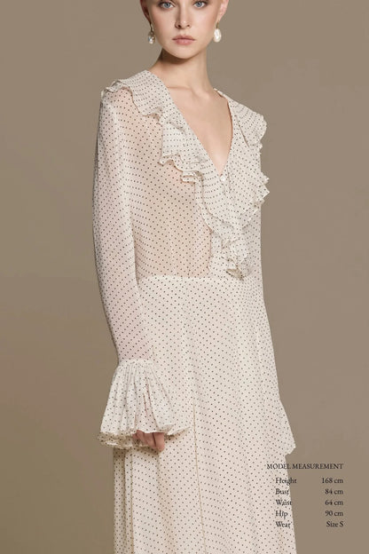 Huong Boutique Nomad Ruffle Blouse