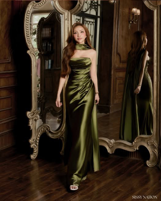 SissyNation Odile Silk Dress