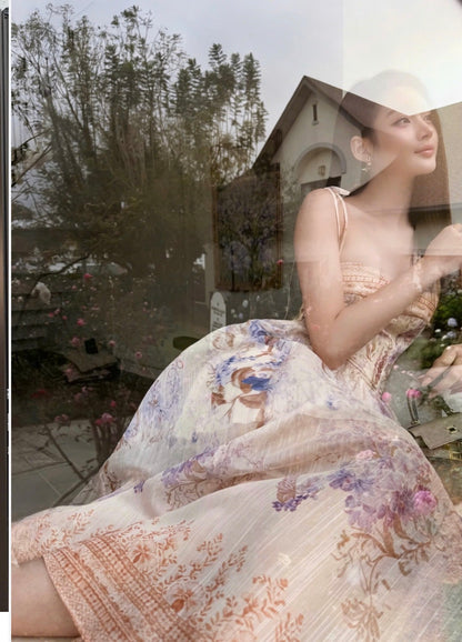 Chouchou Flora Slip Dress