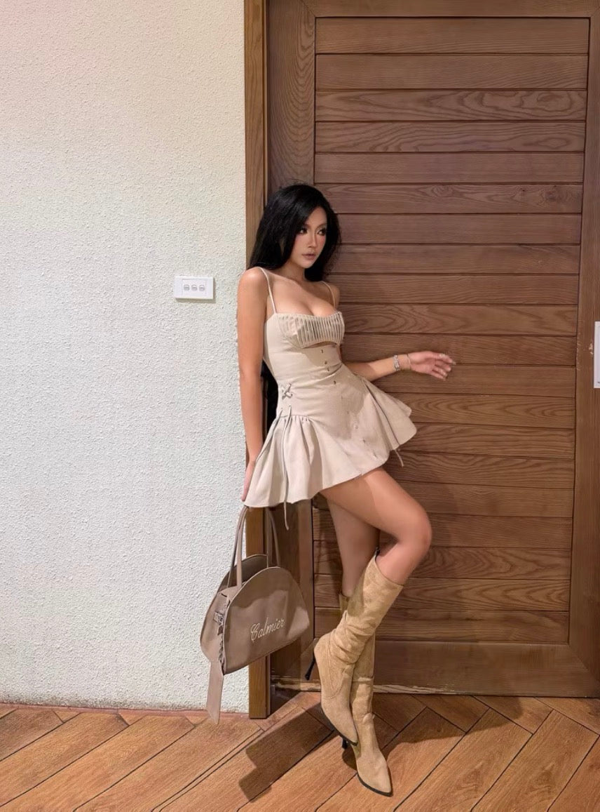 Egorose Ivory Muse Dress