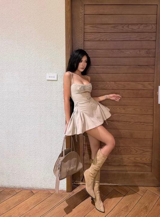 Egorose Ivory Muse Dress