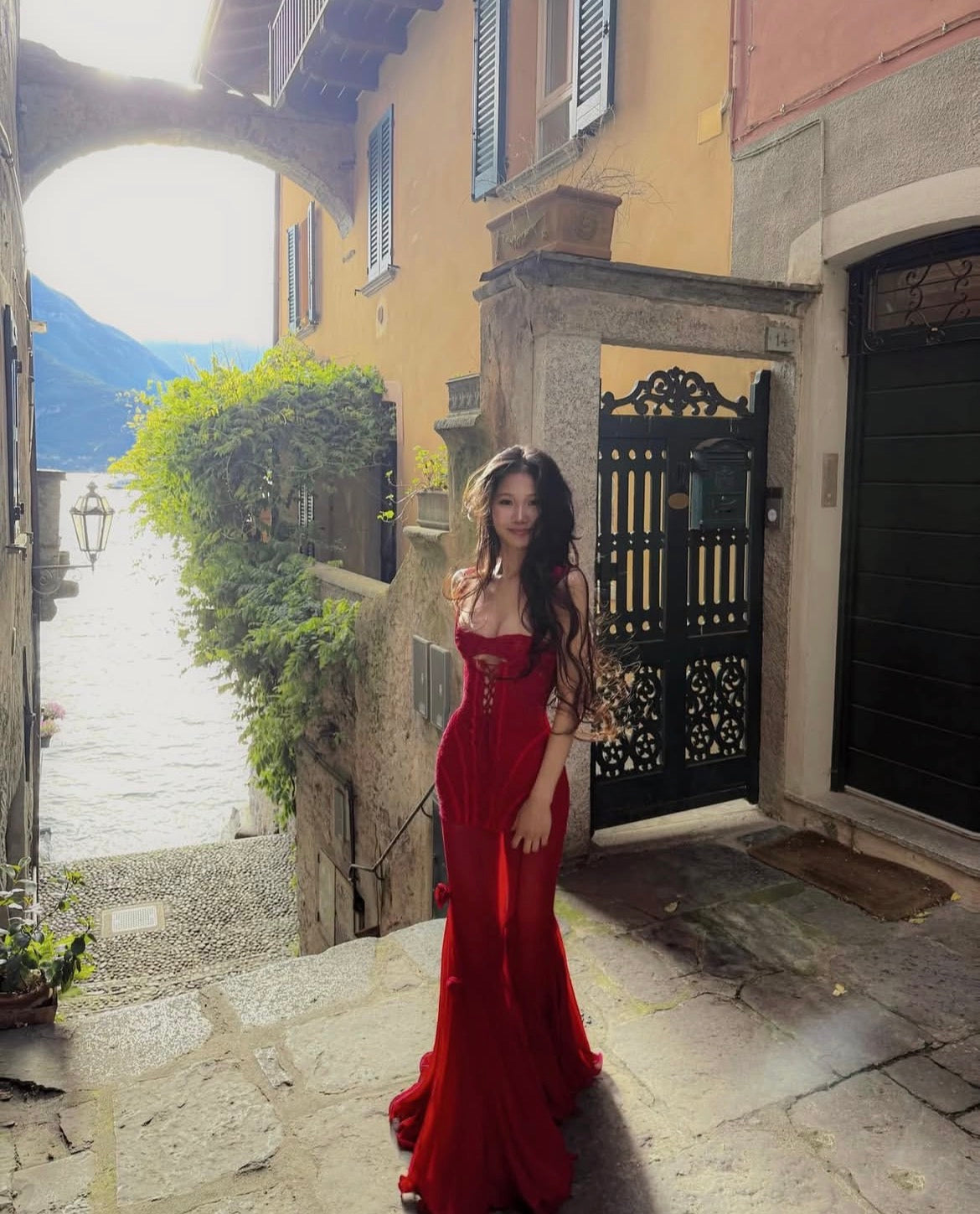 Huelleyrose Carol Dress