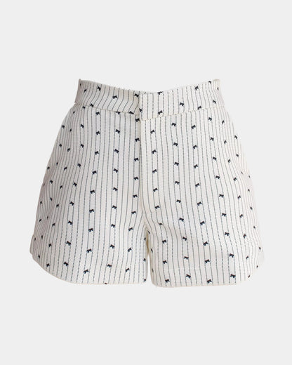 Ceci Amora Short - Bow Ivorybell
