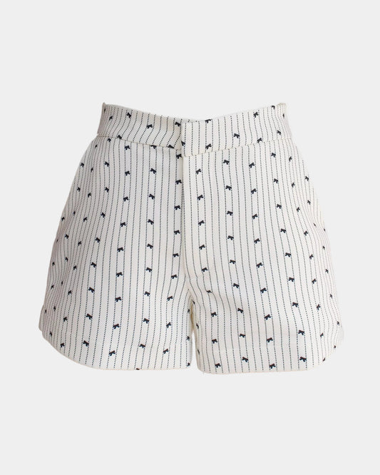 Ceci Amora Short - Bow Ivorybell