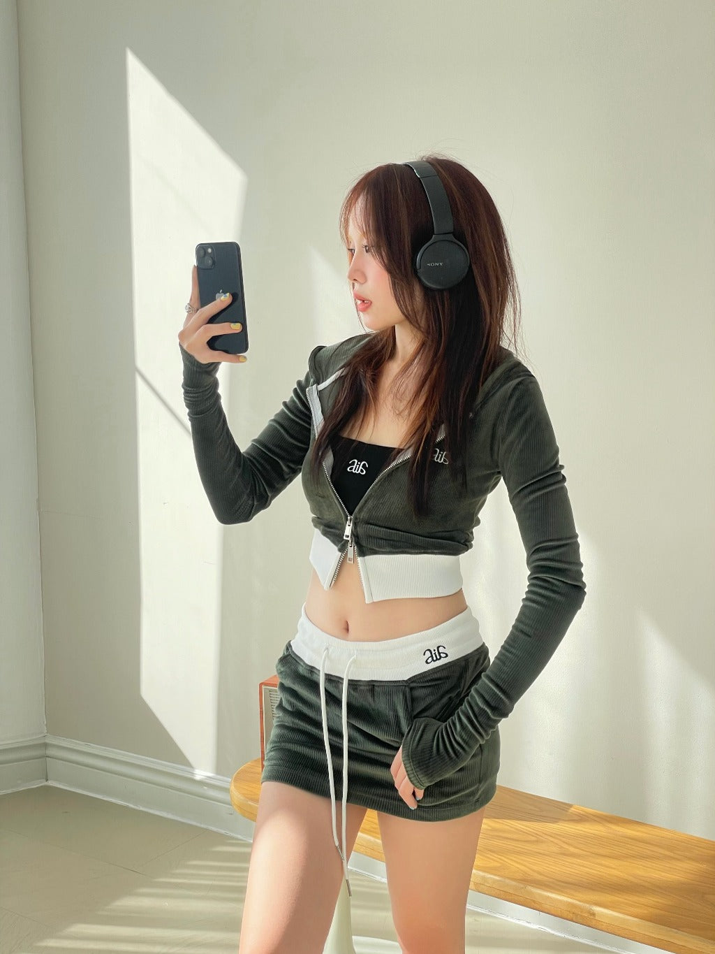 Aiai Studio Ara Sporty Skirt (Pre-order)