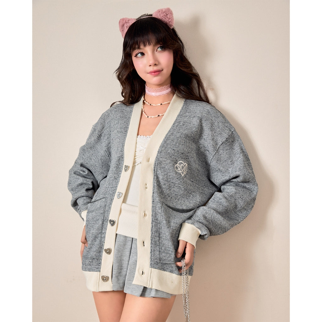 Aiai Studio "Heartstar" Cardigan (Pre-order)