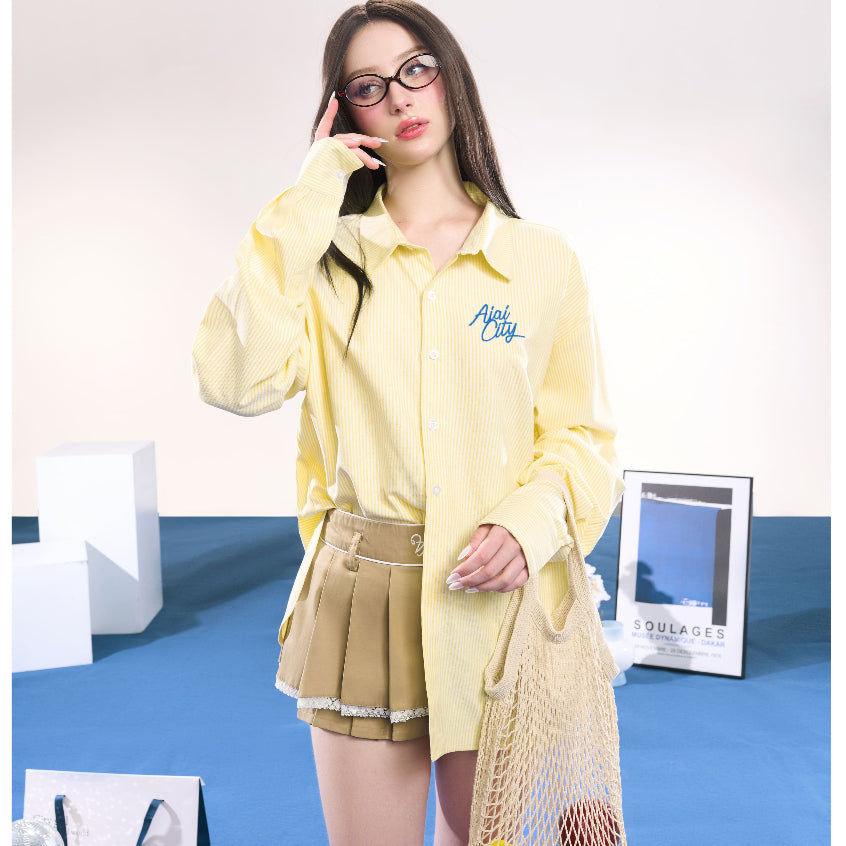 Aiai Studio Mid-Season Striped Shirt (Pre-order)