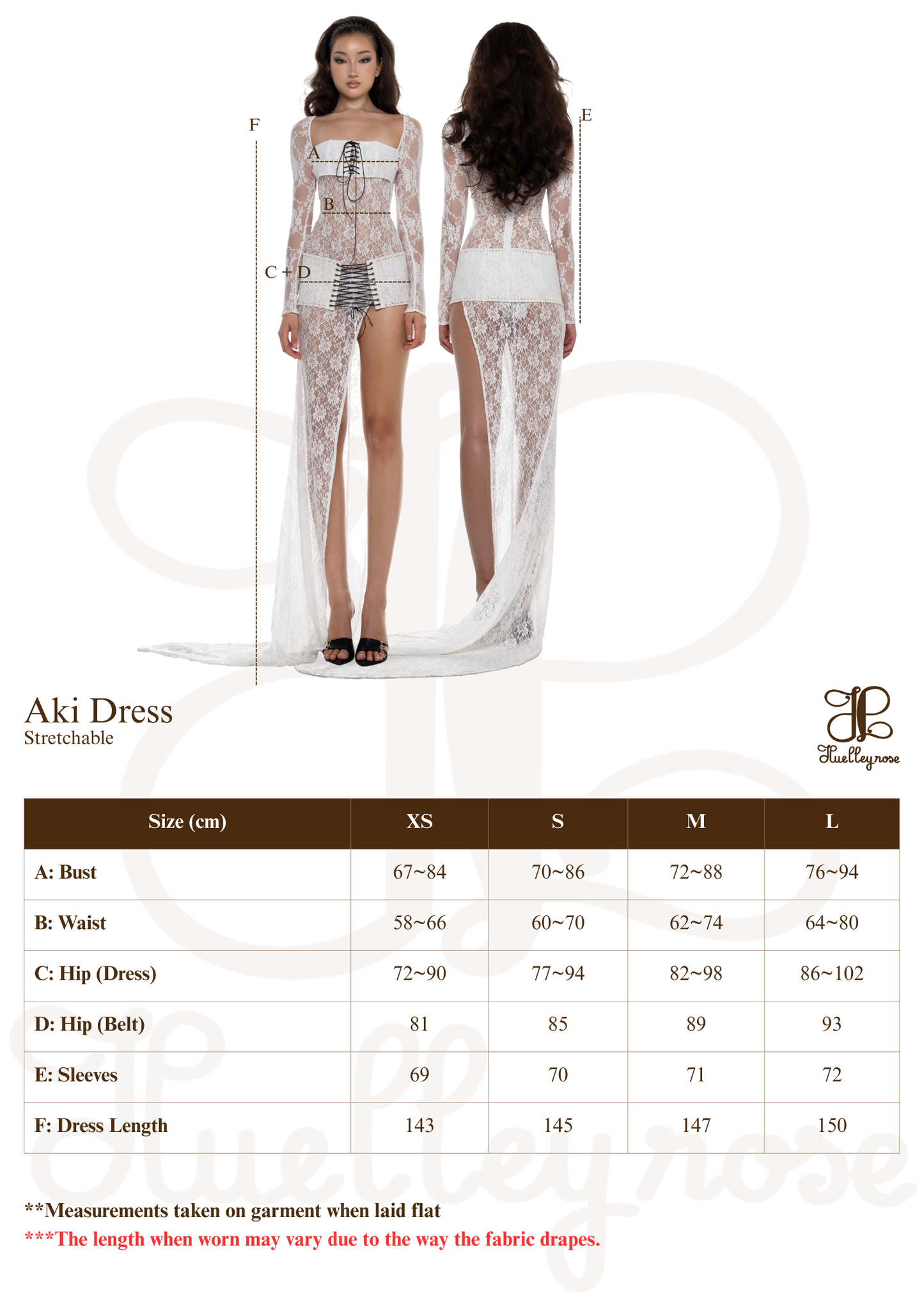 Huelleyrose Aki Dress (Pre-order)