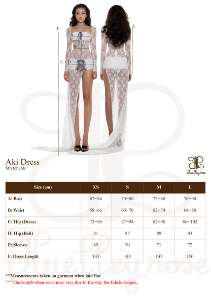 Huelleyrose Aki Dress (Pre-order)