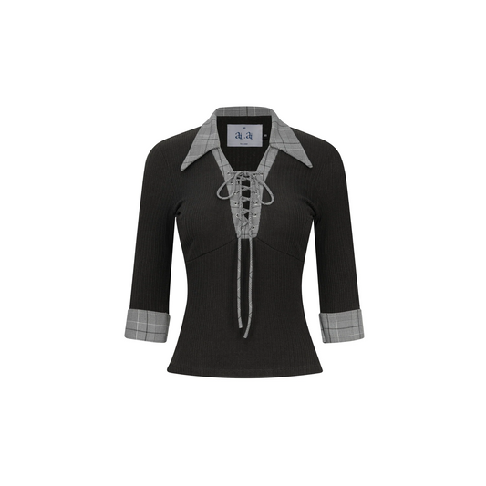 Aiai Studio Amber Polo Shirt (Pre-order) - Em Clothing