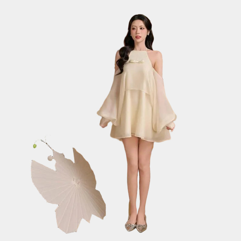 Aguja Anh Mai Silk Dress