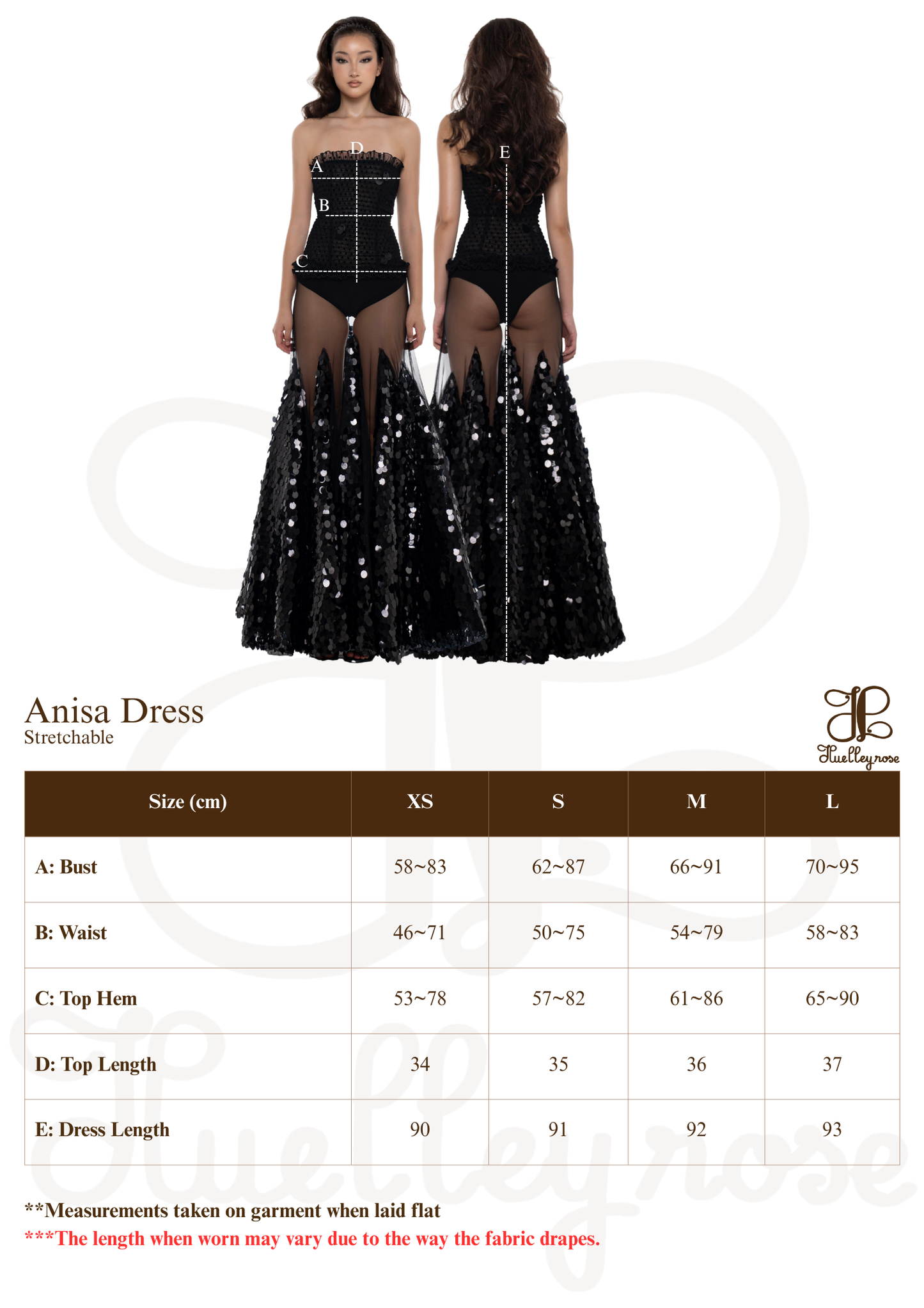 Huelleyrose Anisa Dress (Pre-order)