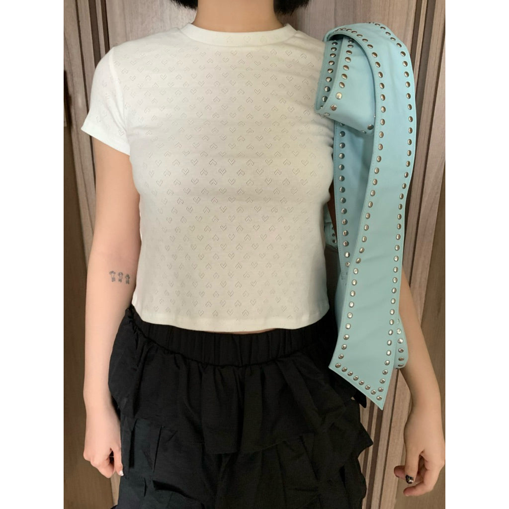 Tus.Atelier Baby Tee Em Be Lon