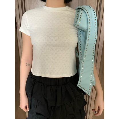 Tus.Atelier Baby Tee Em Be Lon