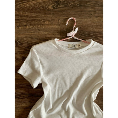 Tus.Atelier Baby Tee Em Be Lon