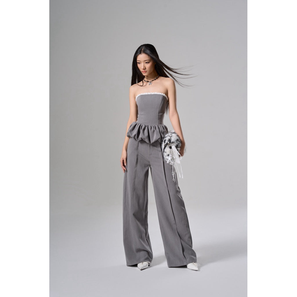 Cera Bubble Bustier Top
