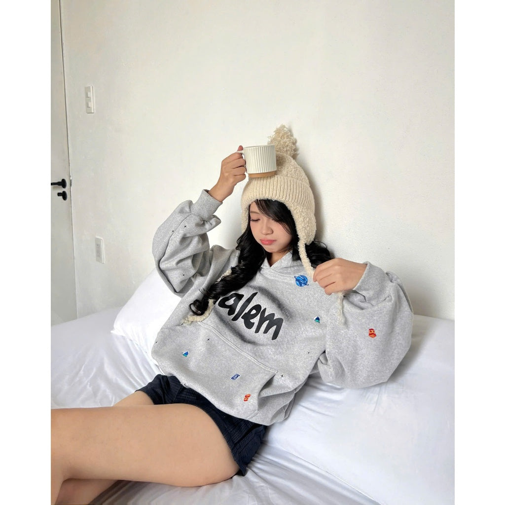 Calem Club Calem Sticker Pullover Hoodie