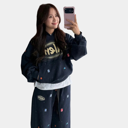 Calem Club Calem Sticker Pullover Hoodie