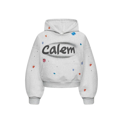 Calem Club Calem Sticker Pullover Hoodie
