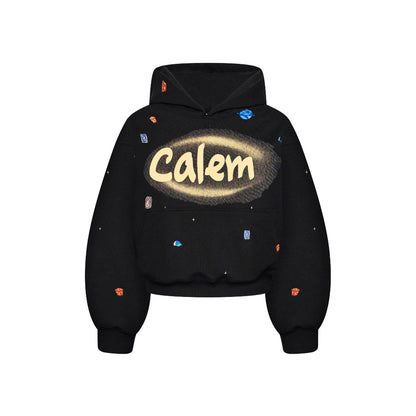 Calem Club Calem Sticker Pullover Hoodie