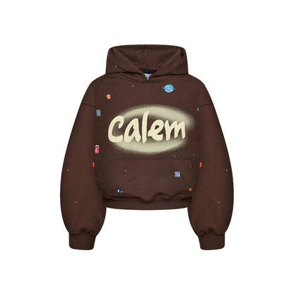 Calem Club Calem Sticker Pullover Hoodie