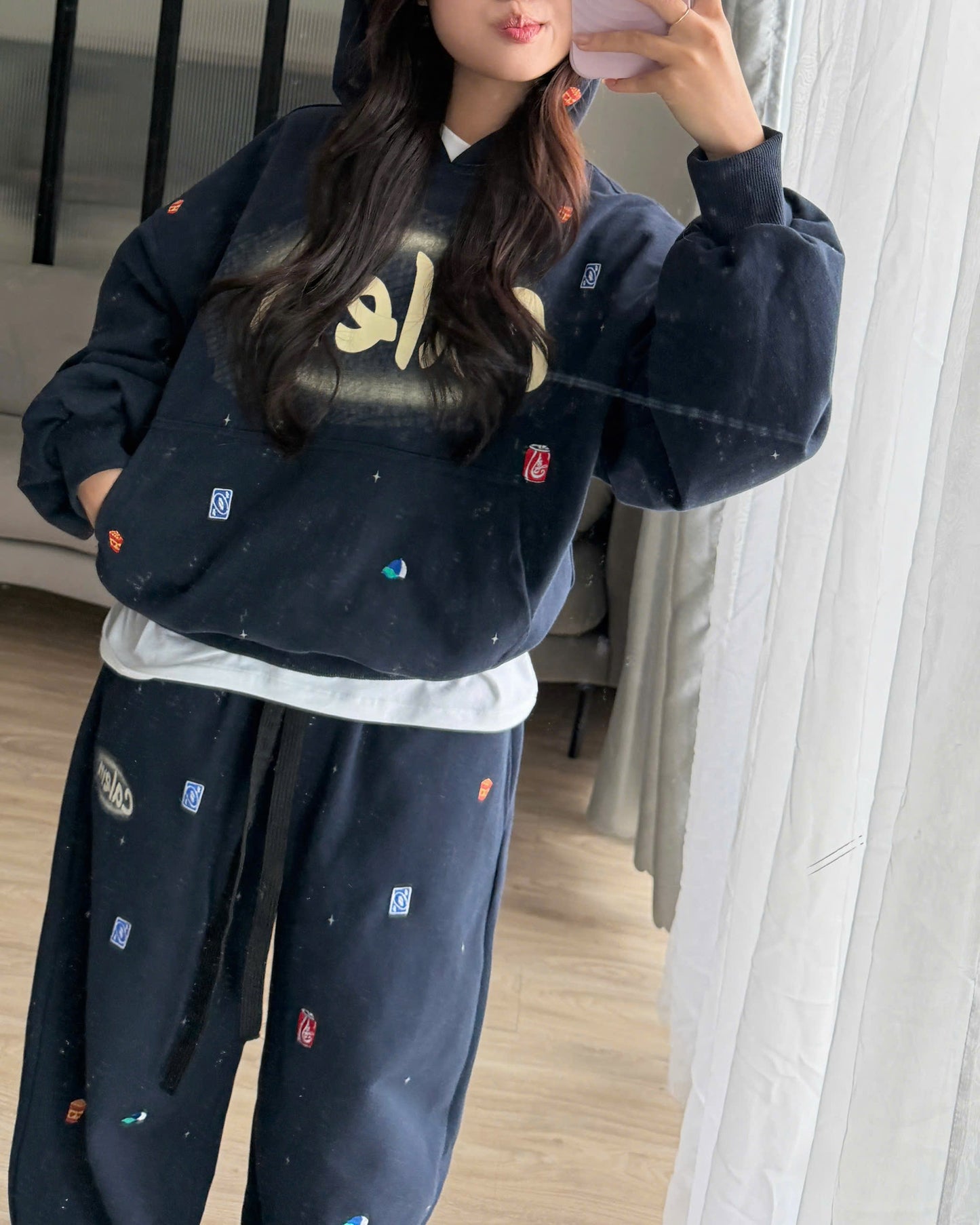 Calem Club Calem Sticker Pullover Hoodie
